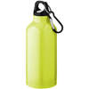 Botellas de Aluminio | Mosquetón | 400 ml | 92100002 amarillo fluorescente