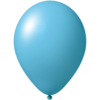 Impresión de globos | Ø 33 cm | Rápido | 9485951s azul claro