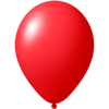 Impresión de globos | Ø 33 cm | Rápido | 9485951s rojo