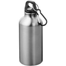 Botellas de Aluminio | Mosquetón | 400 ml | 92100002 Plateado