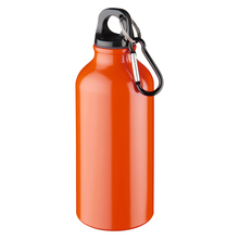 Botellas de Aluminio | Mosquetón | 400 ml | 92100002 Naranja