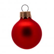 Bola de Navidad a color | Opaca | 66 mm | 121002 Rojo