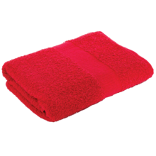 Toalla deportivas | Con bolsas de nylon | 260 g | 140 x 70 cm | 209300 Rojo