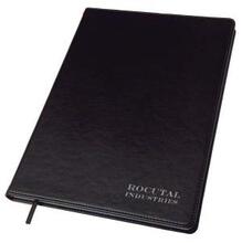 Cuaderno A4 encuadernado en estuche de cuero sintético | 100 páginas alineadas | 8035138 