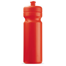 Botella deportiva | Libre de BPA | Resistente | 750 ml | A todo color | 9198797FC Rojo