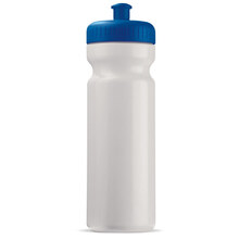 Botella deportiva | Libre de BPA | Resistente | 750 ml | A todo color | 9198797FC Blanco/azul