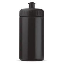 Botella deportiva | Libre de BPA | Resistente | 500 ml | 9198795 Negro