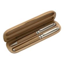 Conjunto de bolígrafos de bambú | 8035784 