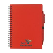 Cuadernos de notas Helix | Formato A5 | 70 páginas | Con bolígrafo | 733292 Rojo