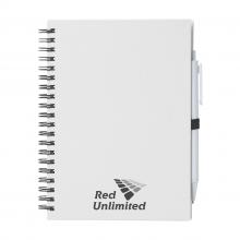 Cuadernos de notas Helix | Formato A5 | 70 páginas | Con bolígrafo | 733292 Blanco