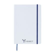 Cuaderno de notas blanco A5  | Cubierta dura | 734478 Azul