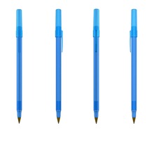 Bolígrafo Bic Round Stic | 771010 Azul translúcido