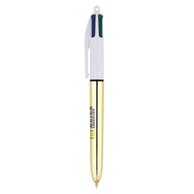 Bolígrafos BIC Balpen | 4 colores | Diseño metálico | 771106 