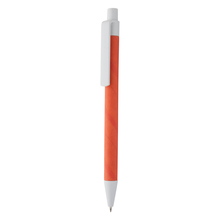 Bolígrafos ECO | Plástico + cartón reciclado | 83731650 Naranja