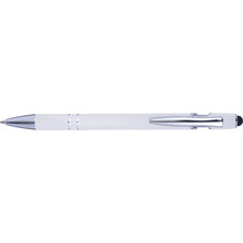 Bolígrafos de Aluminio | Puntero táctil | max050 Blanco