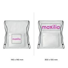 Mochilas de saco personalizadas | Poliéster | Bolsillo frontal | 8759177 