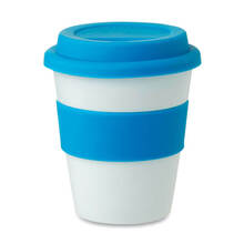 Taza | Café para llevar | Plastico | 350ml | 8798078 Azul