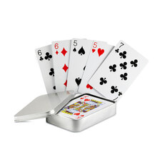 Juego de cartas poker | Caja impresa de metal  | 8797529 