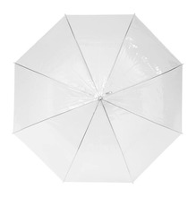 Paraguas transparente | Automático | Impresión en el mango | Ø 98 cm | 92109039 