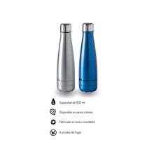 Botellas de agua | Acero Inox | 630 ml | 155827 