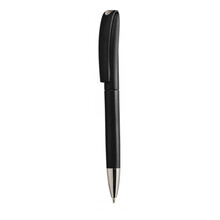 Bolígrafo sólido | Plástico l Metálico l A todo color | Max131 Negro